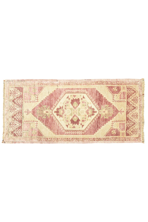 District Loom Vintage Turkish Mini Rug No. 702 for Anthropologie