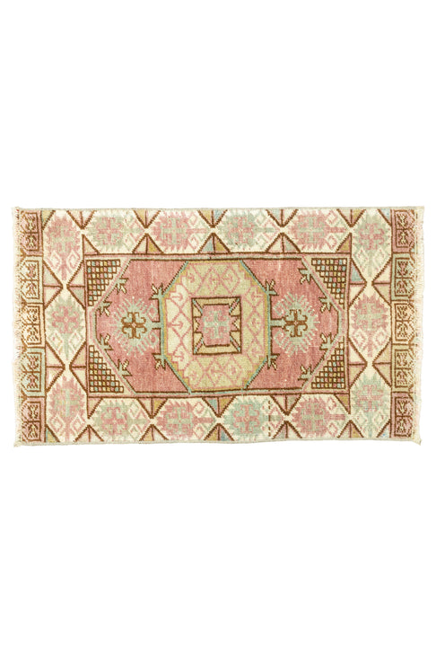 District Loom Vintage Turkish Mini Rug No. 704 for Anthropologie