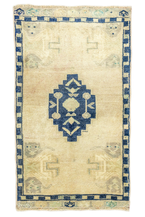 District Loom Vintage Turkish Mini Rug No. 706 for Anthropologie