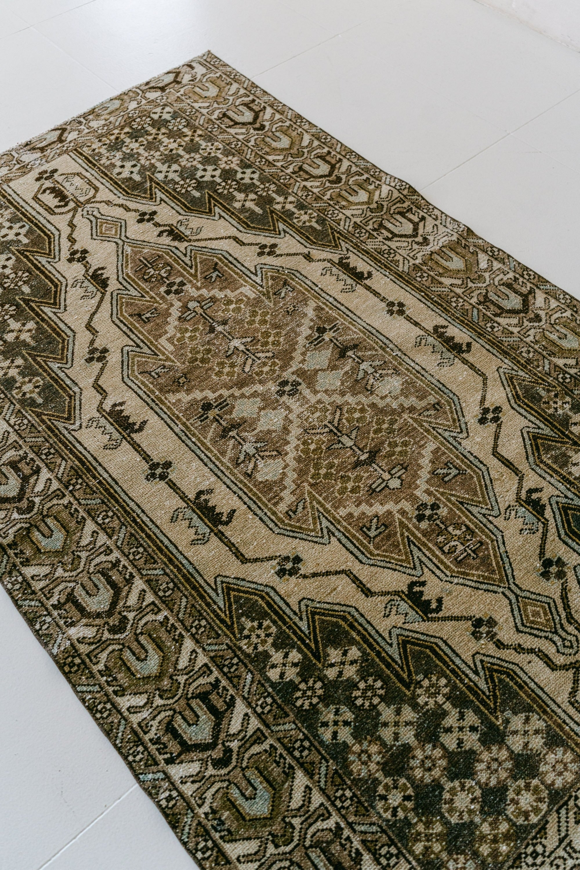 District Loom Vintage Mazlaghan scatter rug Paloma