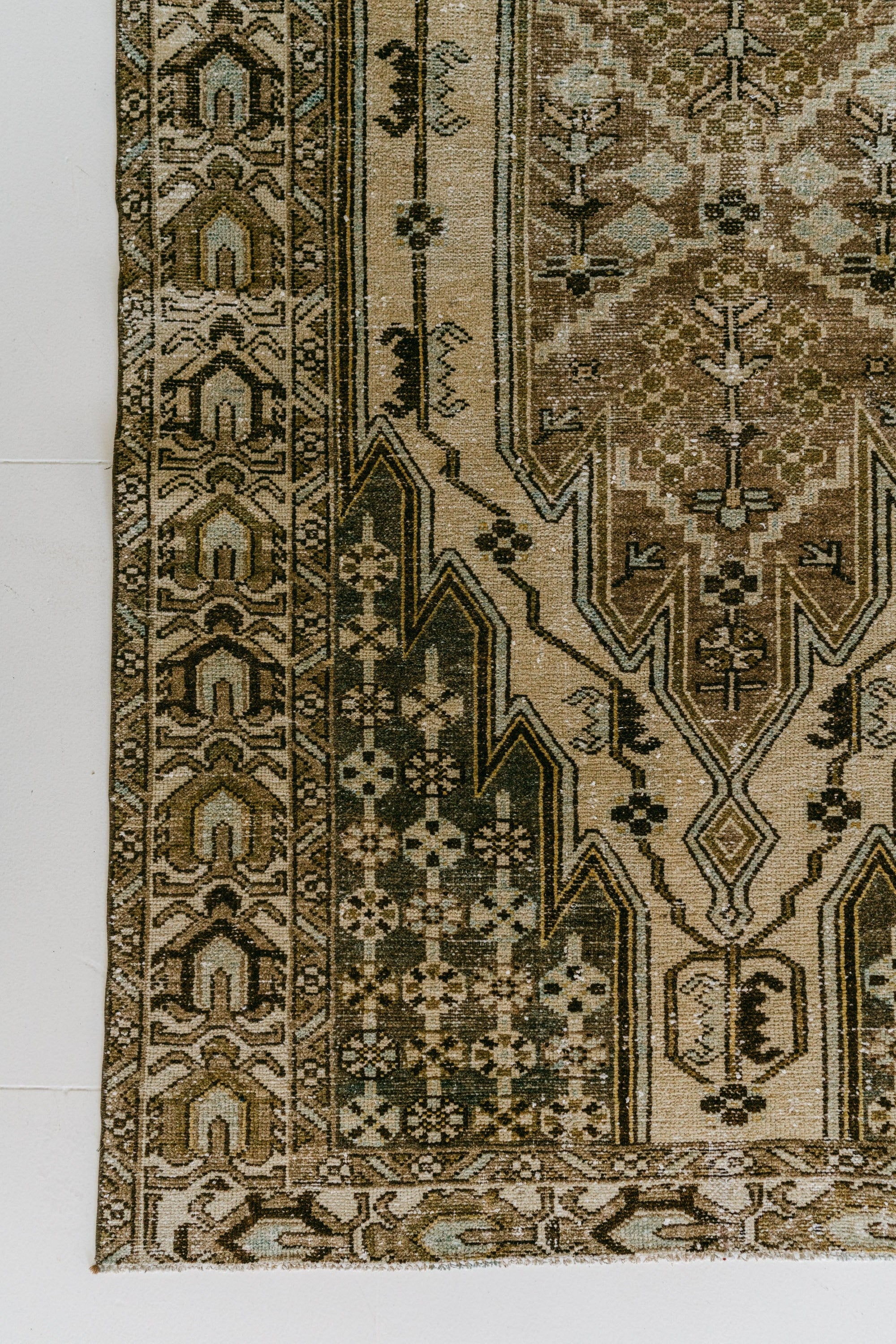 District Loom Vintage Mazlaghan scatter rug Paloma