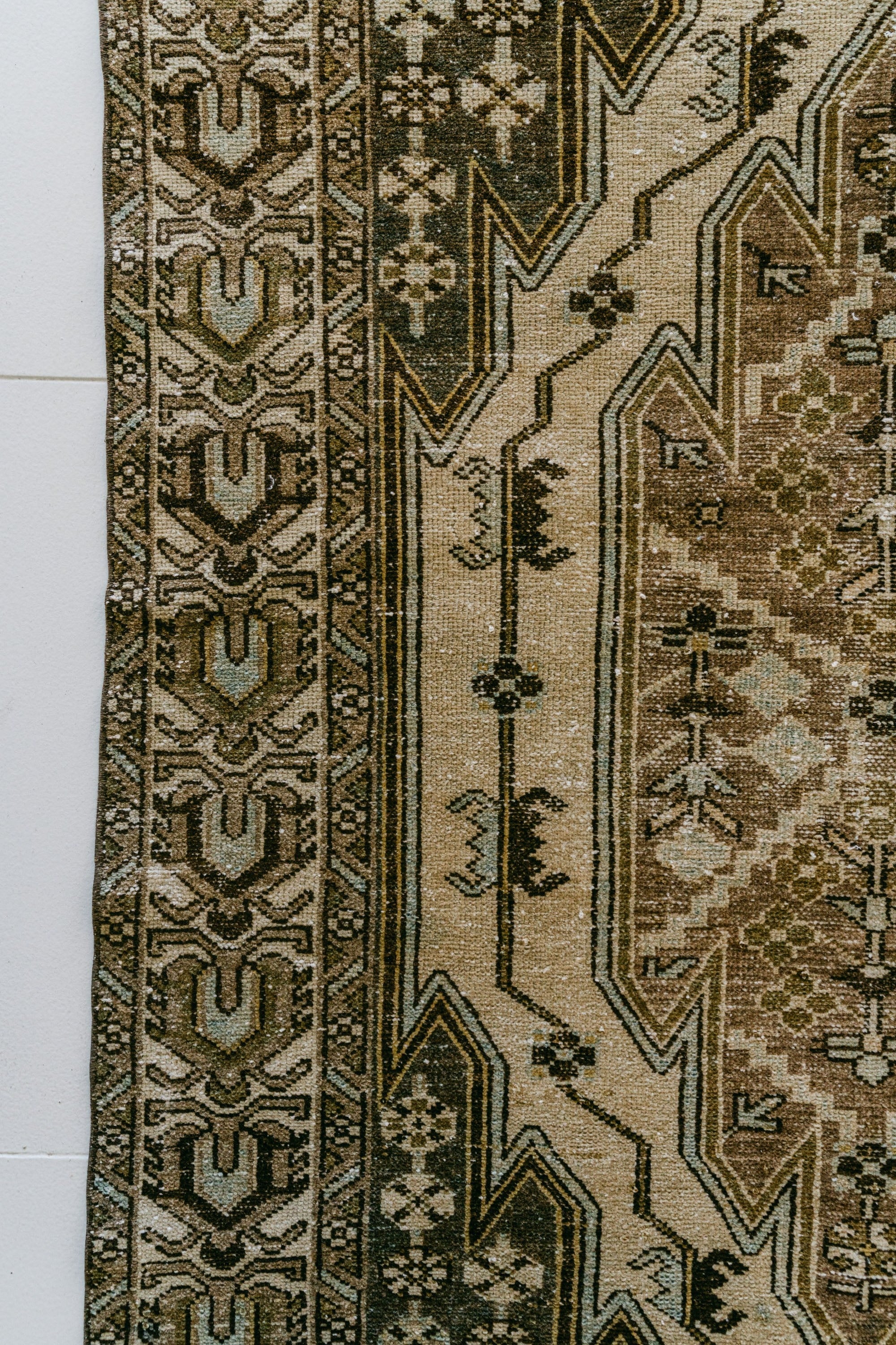 District Loom Vintage Mazlaghan scatter rug Paloma