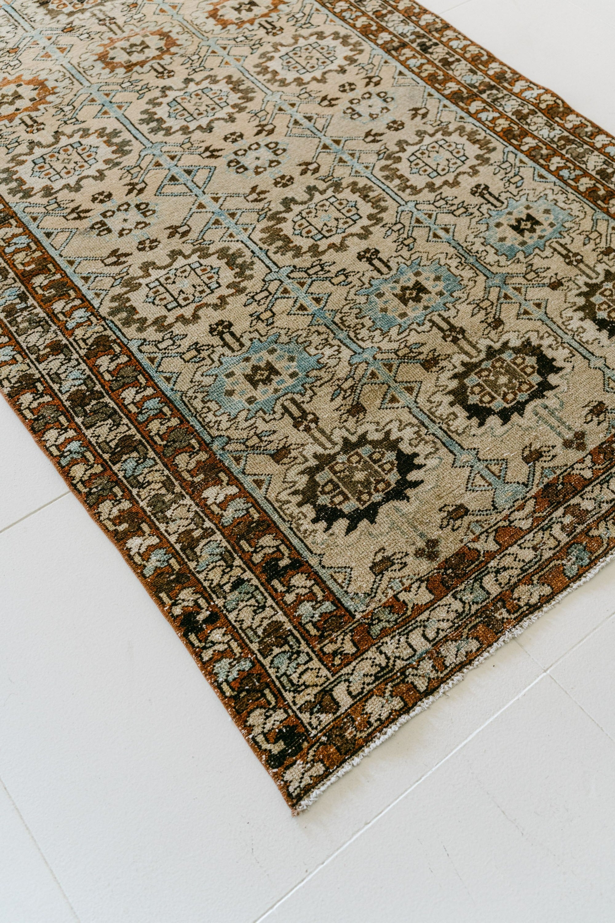 District Loom Vintage Bakhtiari scatter rug Tannon