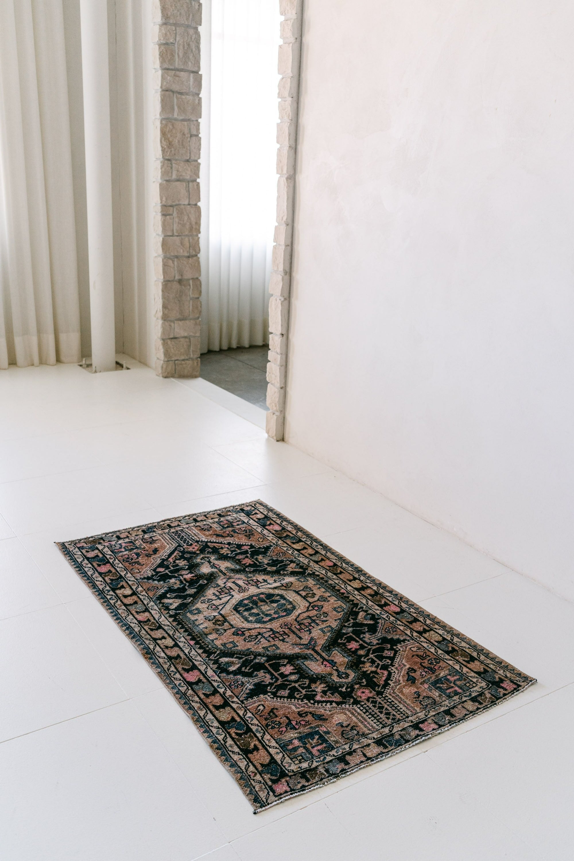 District Loom Vintage Lilihan scatter rug Bridger