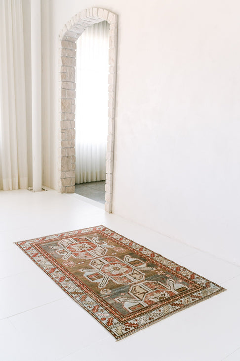 District Loom Vintage Qarabagh scatter rug Wylie