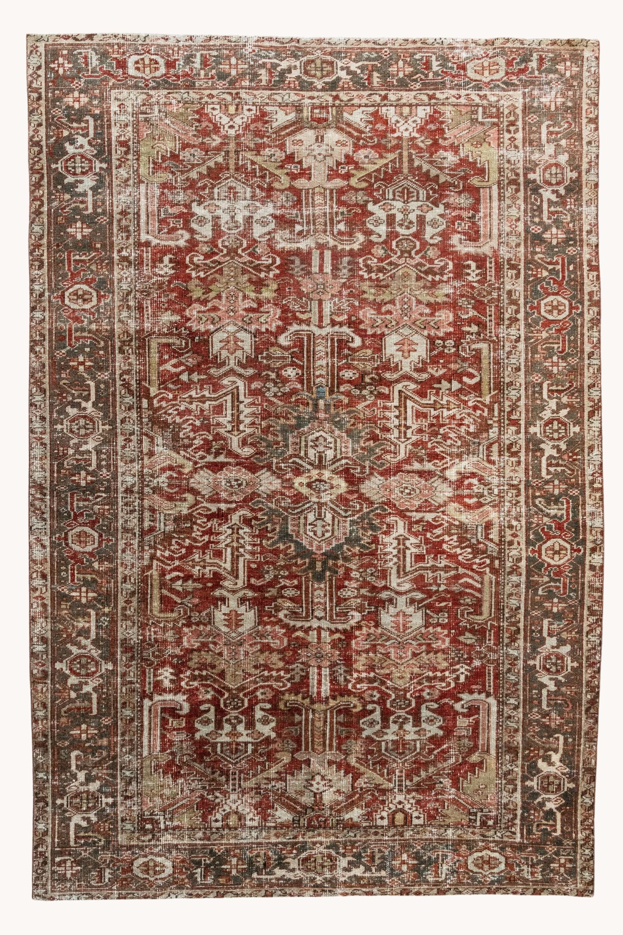 District Loom Vintage Heriz Area Rug Dawson