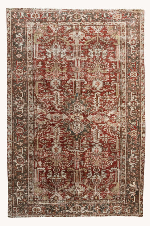 District Loom Vintage Heriz Area Rug Dawson