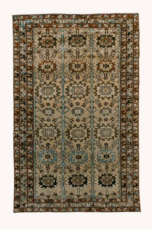 District Loom Vintage Bakhtiari scatter rug Tannon