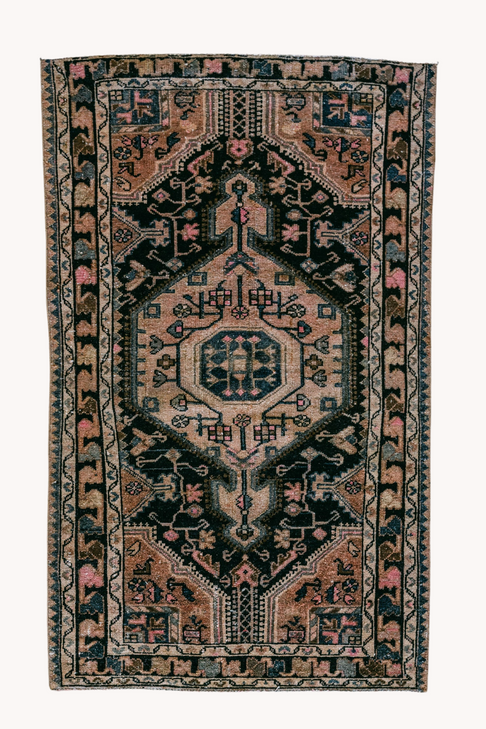 District Loom Vintage Lilihan scatter rug Bridger