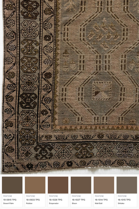 District Loom Vintage Qarabagh runner rug Decker