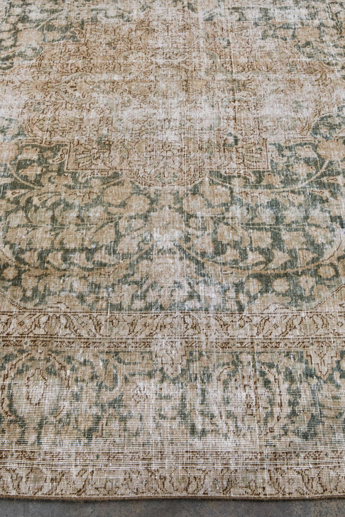 District Loom Vintage Turkish Area Rug Hingham