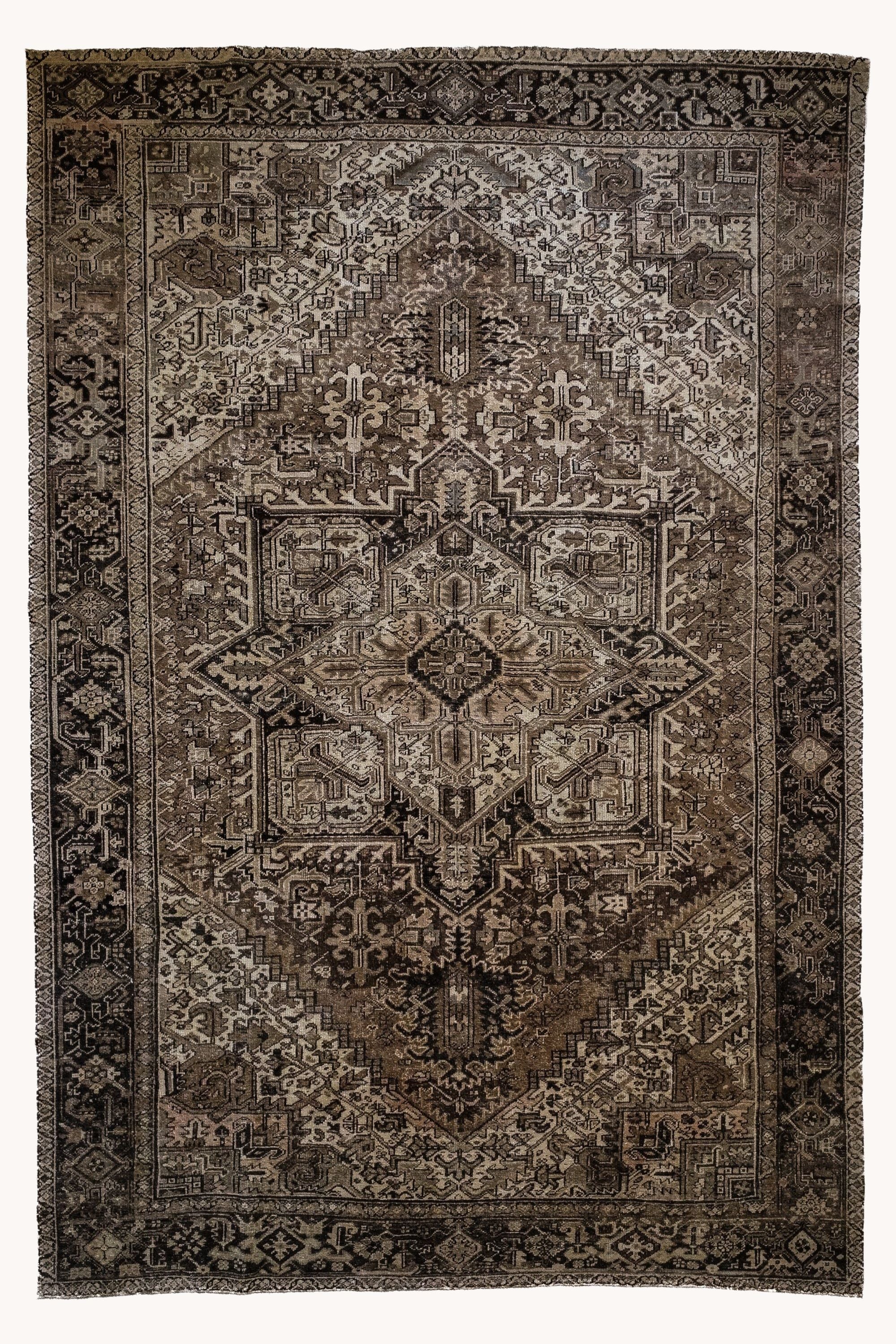 District Loom Antique Heriz Area Rug Kent