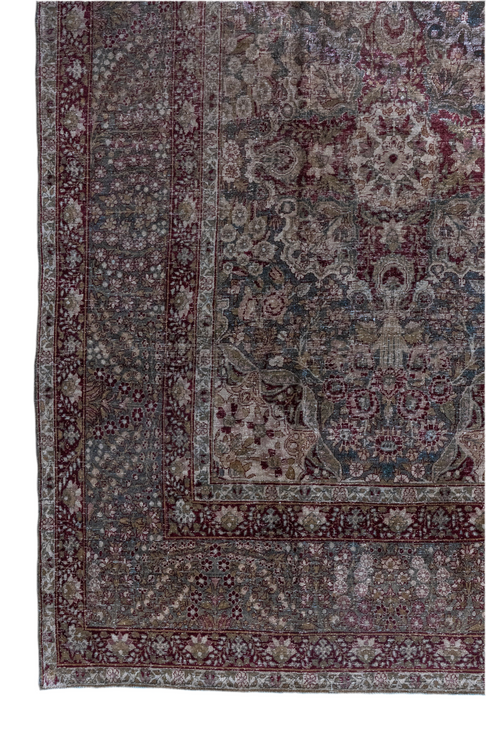 District Loom Antique Kerman Area Rug Ennis