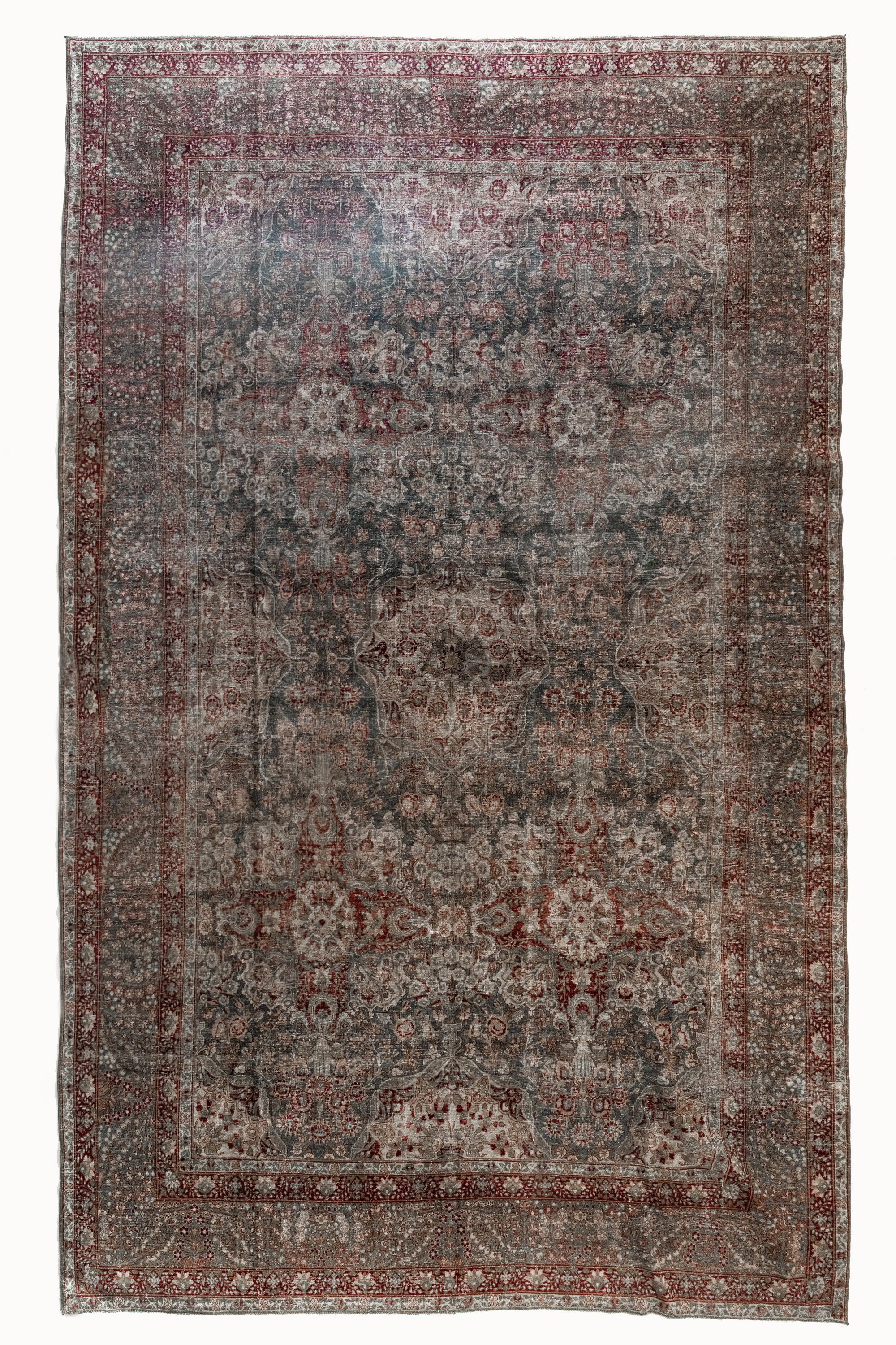 District Loom Antique Kerman Area Rug Ennis