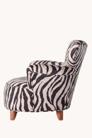 District Loom x Dusty Deco Elias Armchair Zebra