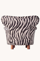 District Loom x Dusty Deco Elias Armchair Zebra