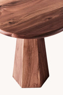 District Loom x Dusty Deco Hexagon Side Table Oak