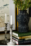 Frida Vase Tall Black | Dusty Deco