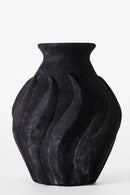 Swirl Vase Black | Dusty Deco