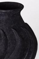 Swirl Vase Black | Dusty Deco