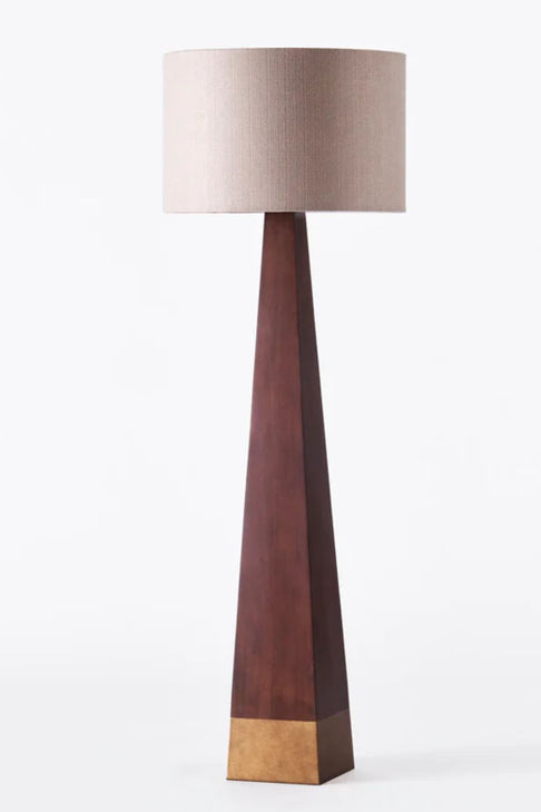 Dusty Deco Pyramid Floor Lamp x District Loom