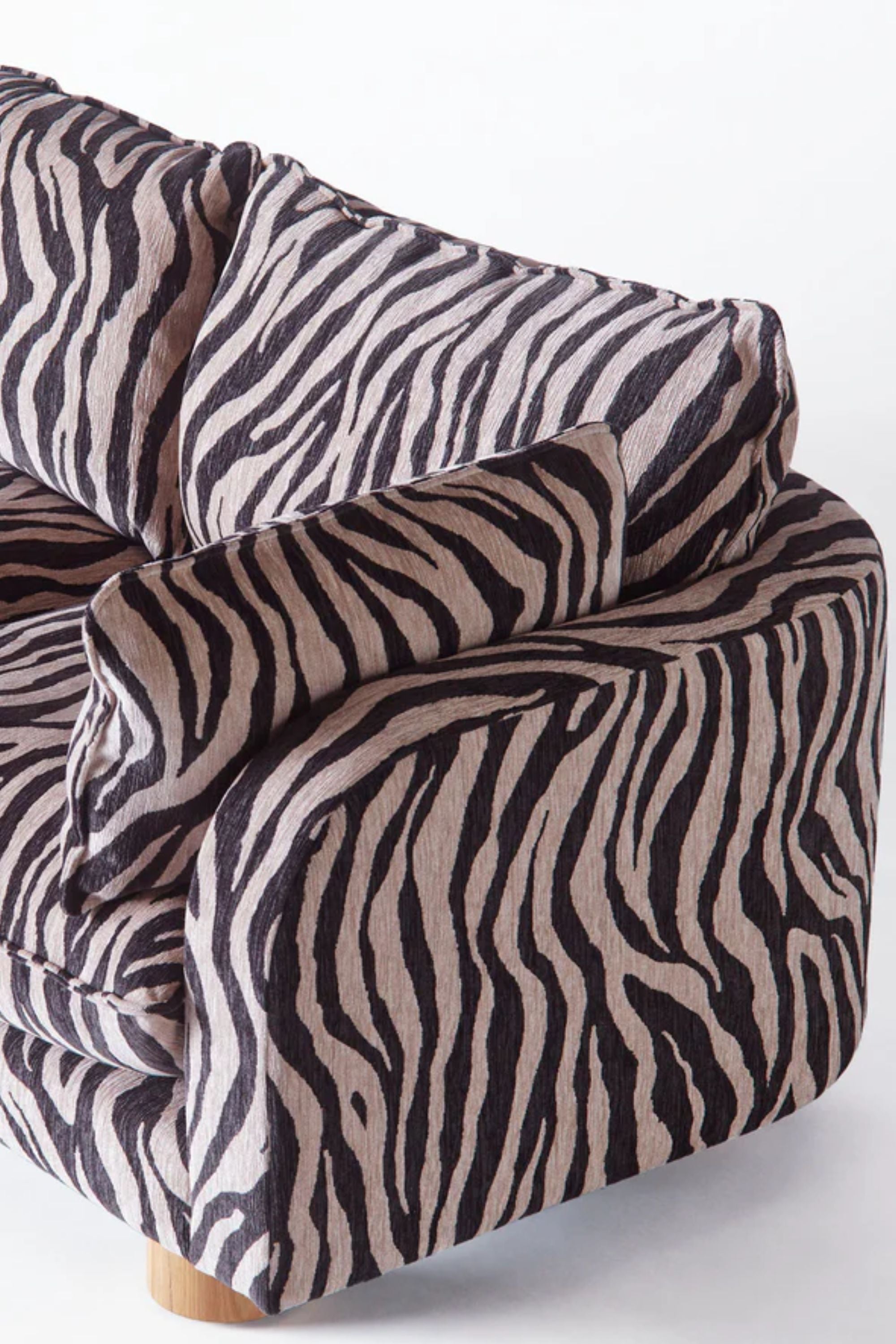 Dusty Deco Miles Sofa Zebra X District Loom