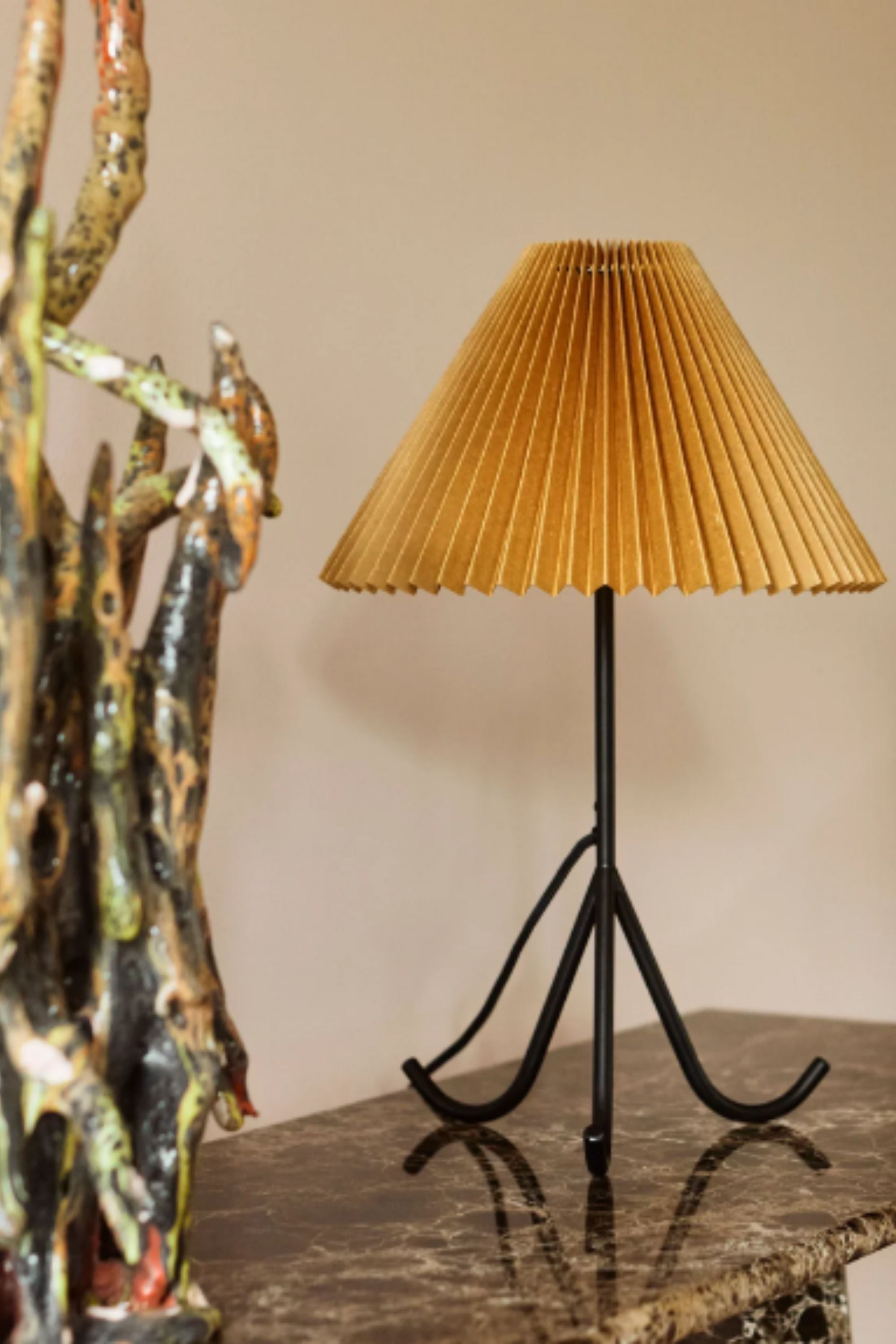 District Loom x Dusty Deco Geraldine Table Lamp