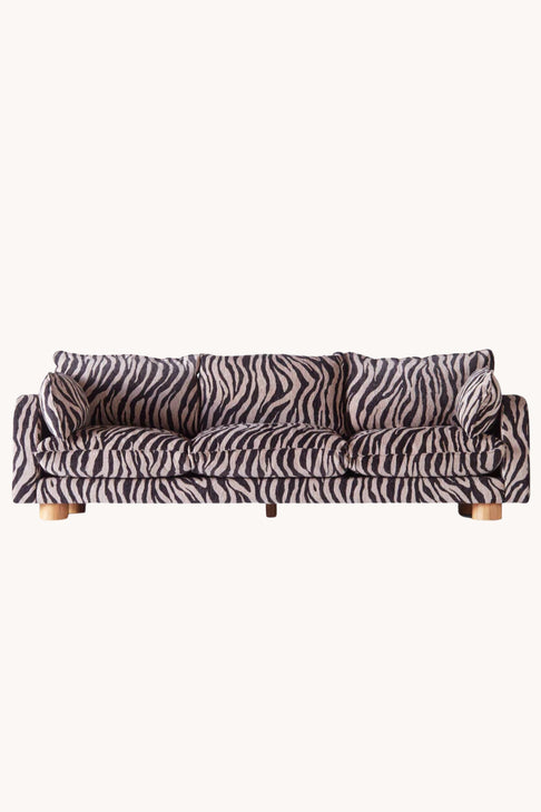 Dusty Deco Miles Sofa Zebra X District Loom