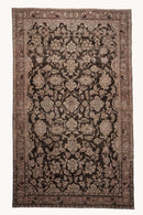 District Loom Antique Persian Mahal Scatter Rug Miri