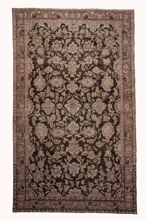 District Loom Antique Persian Mahal Scatter Rug Miri