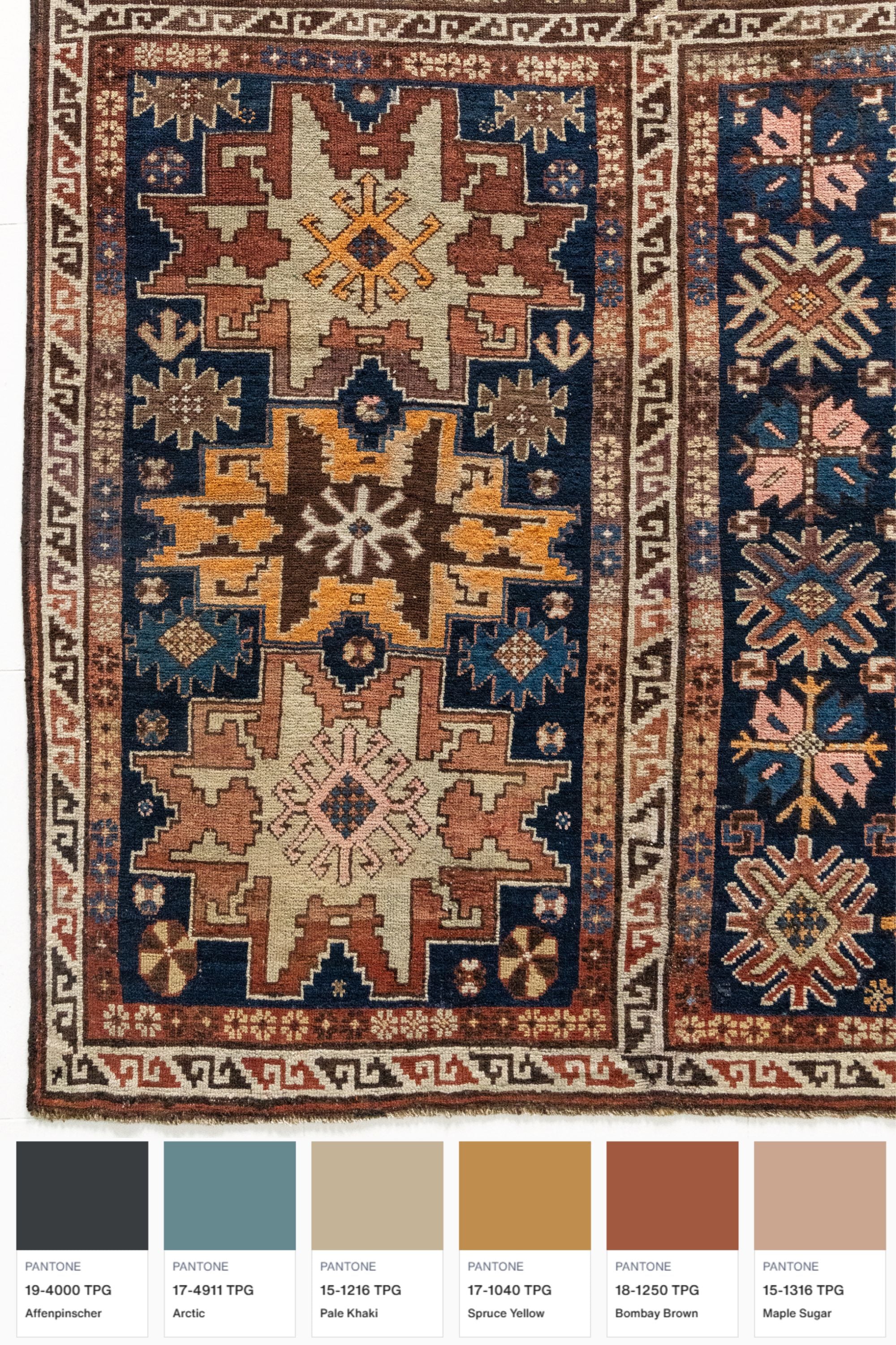 District Loom Vintage Daghestan Scatter Rug Casimir