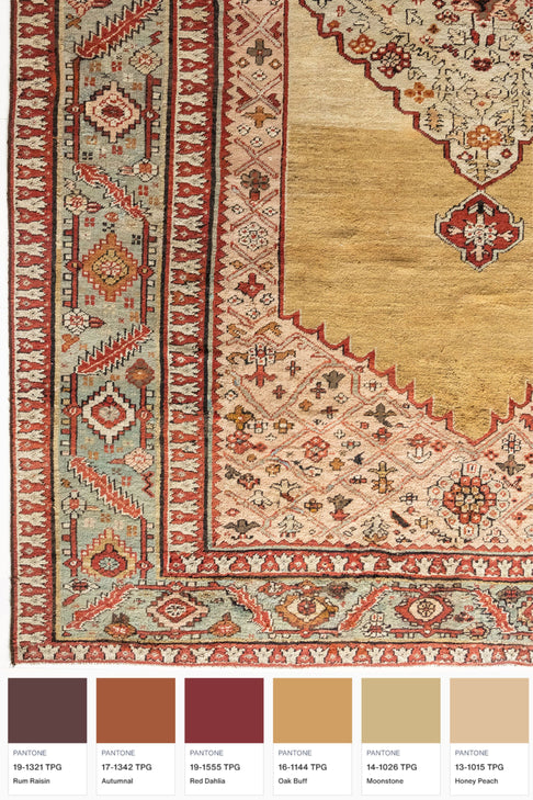 District Loom Vintage Daghestan Scatter Rug Casimir Cordelia