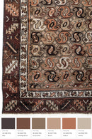 District Loom Vintage Persian Shiraz runner rug Wren