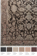 District Loom Antique Persian Mahal Scatter Rug Miri