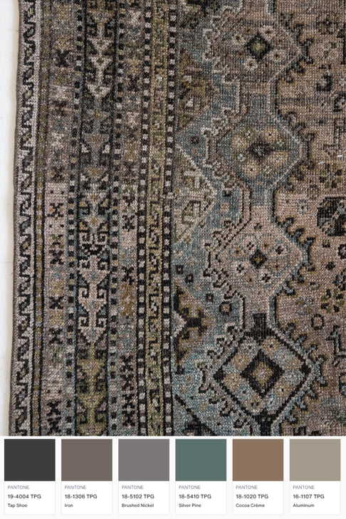 District Loom Antique Shiraz Area Rug Leonora\