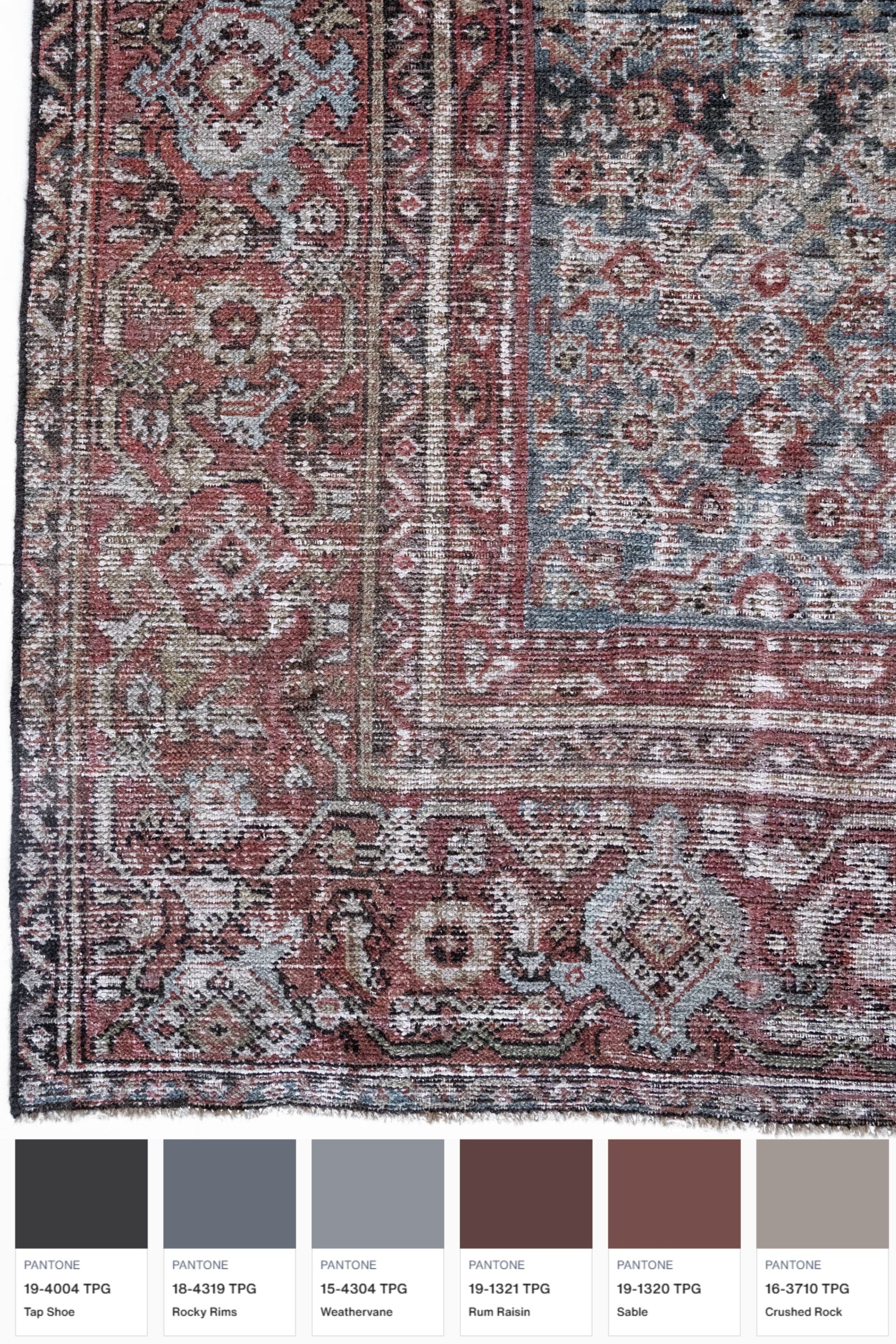 District Loom Antique Area Rug Lana