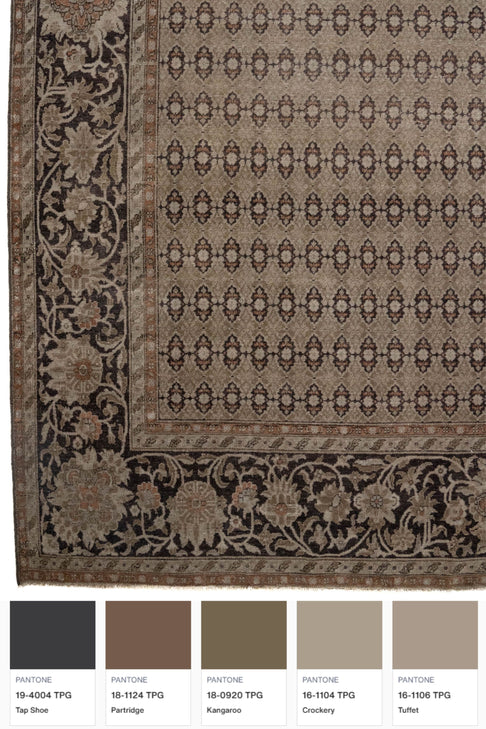 District Loom Antique Area Rug Larina