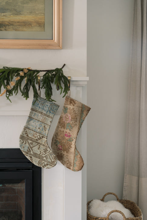 District Loom Christmas Stocking No. 80