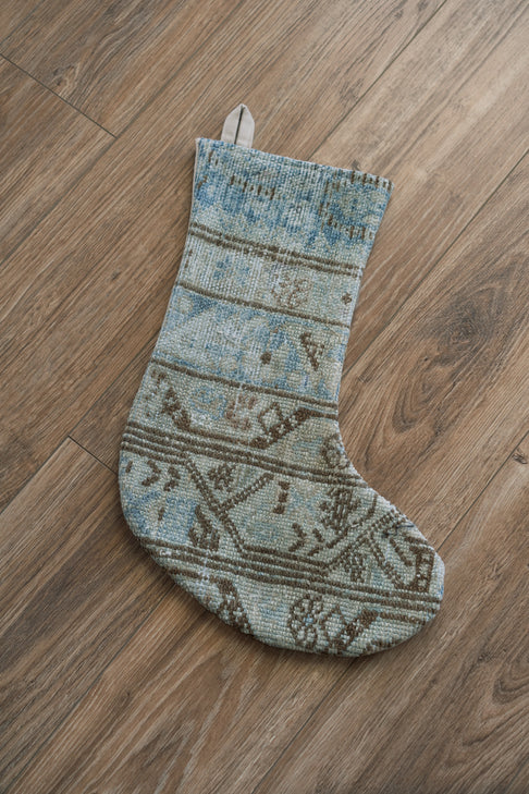 District Loom Christmas Stocking No. 79