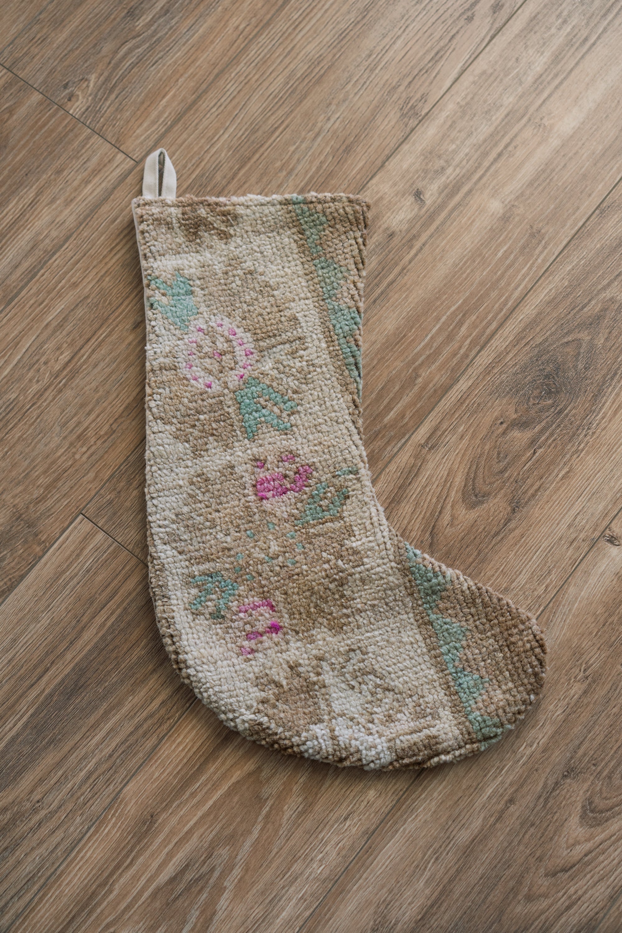 District Loom Christmas Stocking No. 78