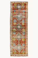 District Loom Antique Persian Heriz runner  rug Havre