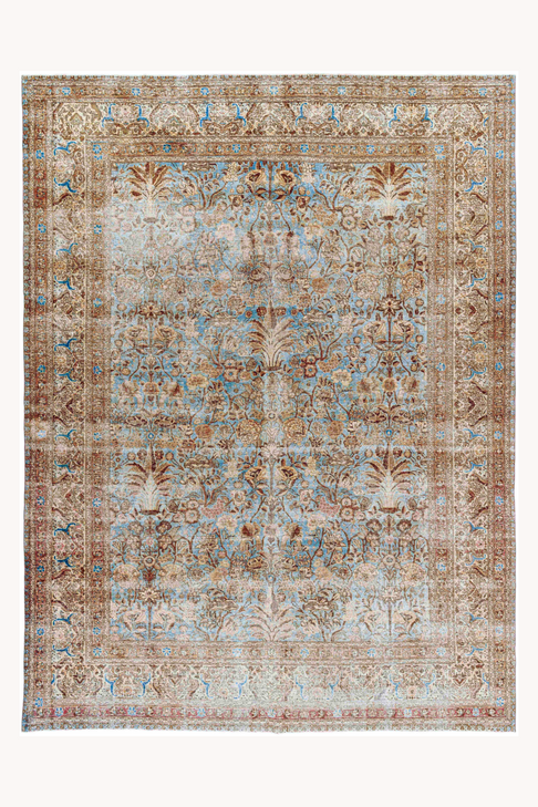 District Loom Antique Persian area rug Elwell