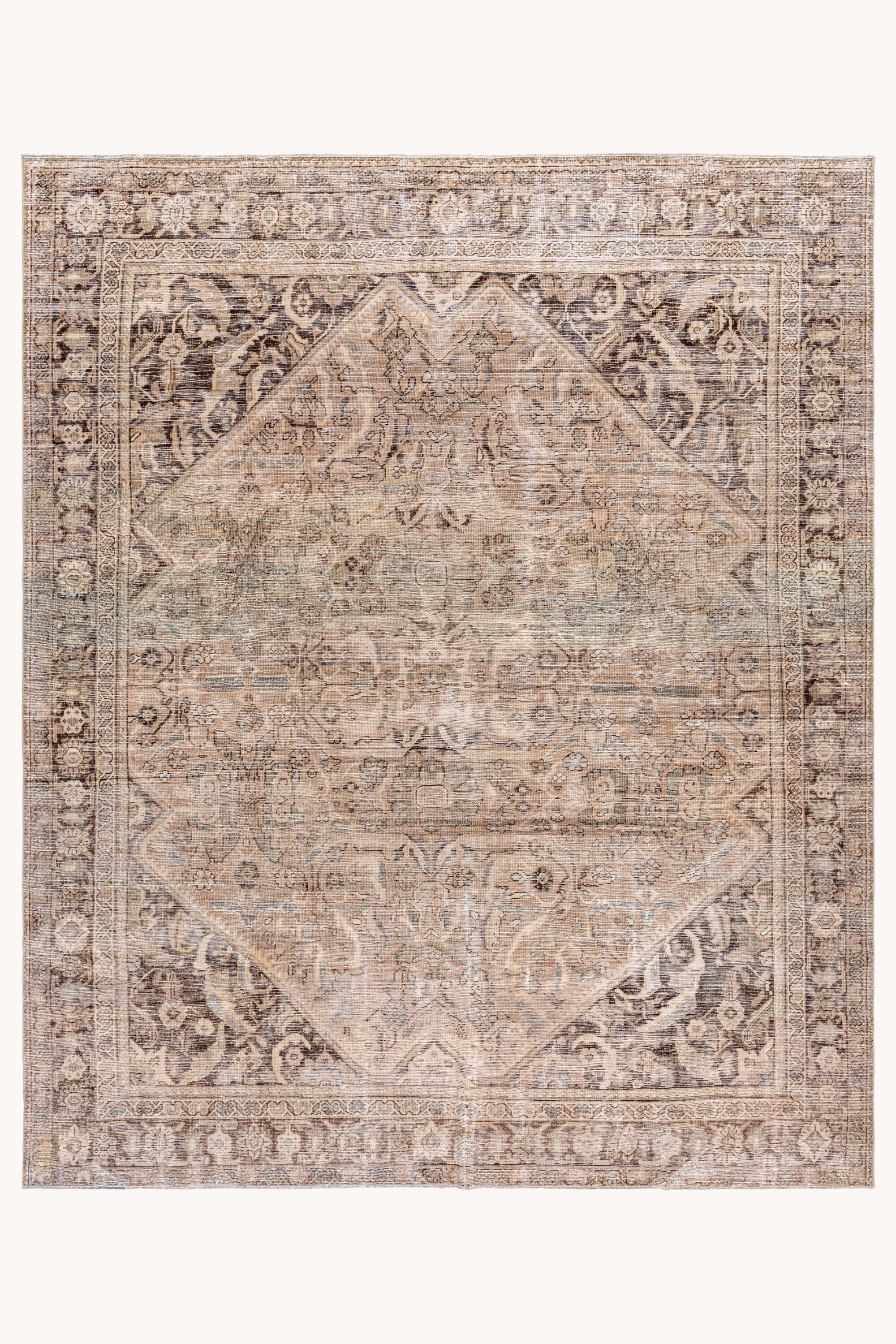 District Loom Antique Persian Mahal area rug Ravalli