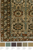 District Loom Vintage Bakhtiari scatter rug Tannon