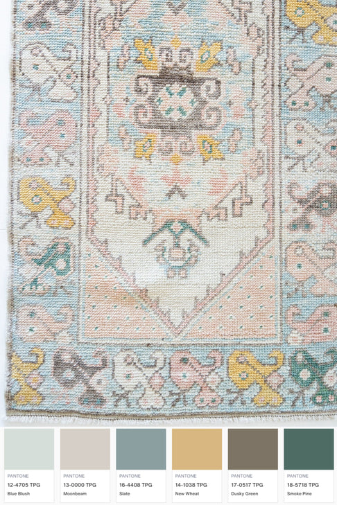 Vintage Turkish Anatolian Runner Rug No. 346 | 2'9 x 11'2