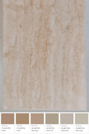 Walnut Travertine Plinth 005 | Made-to-order