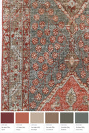 District Loom Vintage Persian Heriz Karaja runner rug Fergus