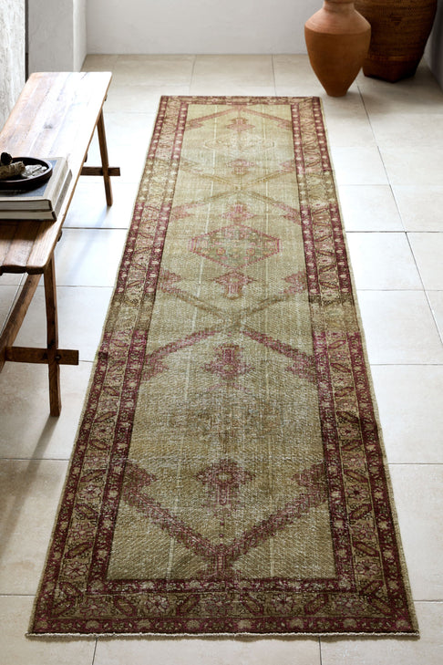 District Loom Vintage Turkish Runner Rug Vano