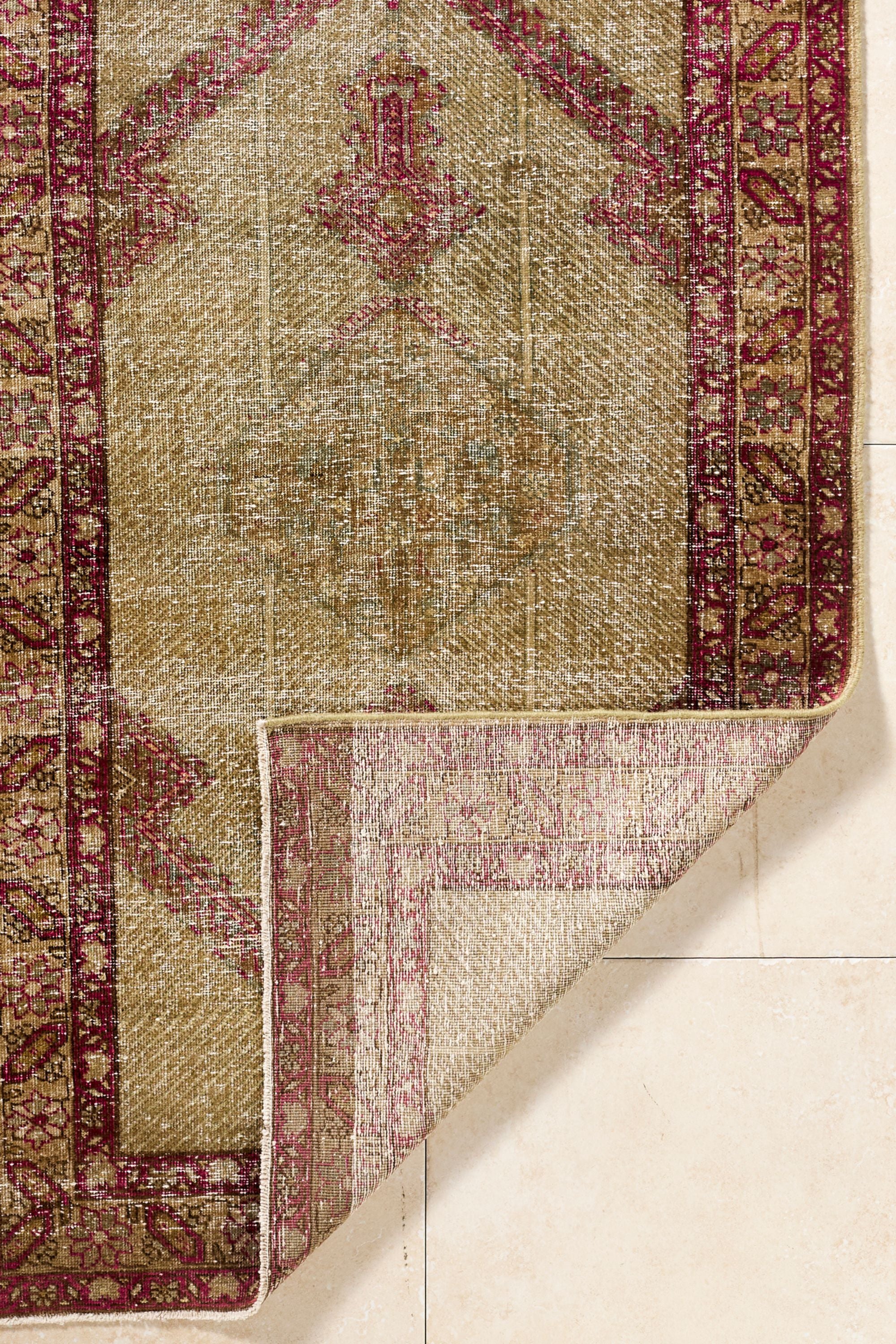 District Loom Vintage Turkish Runner Rug Vano