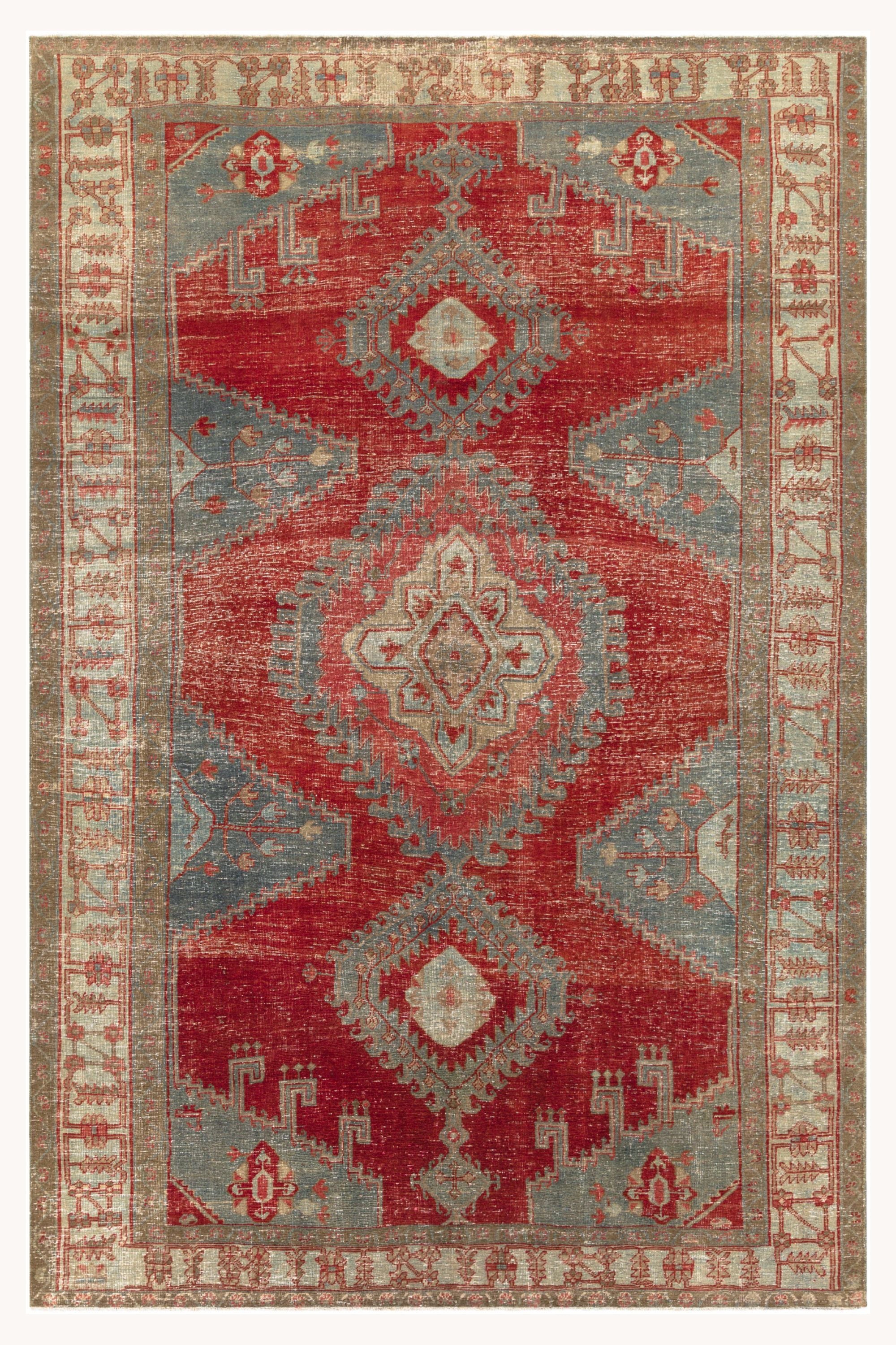 District Loom Vintage Turkish Area Rug Iza